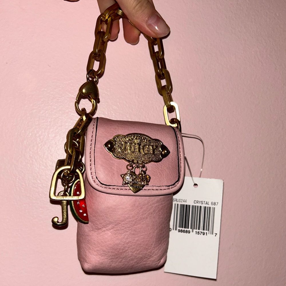 juicy couture vintage phone holder